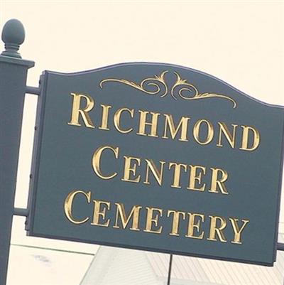 Richmond Center Cemetery on Sysoon