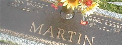 Rick Wilson Martin on Sysoon