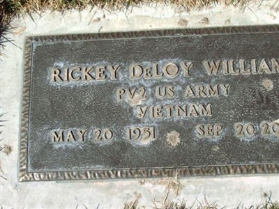 Rickey DeLoy Williams on Sysoon