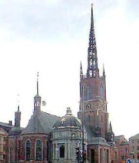 Riddarholmskyrkan (Riddarholm Church) on Sysoon