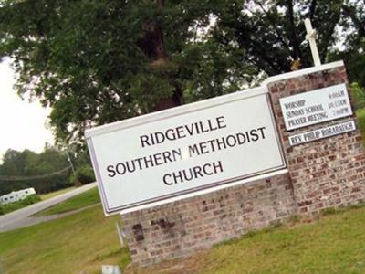 Ridgeville Southern Methodist Church Cemetery on Sysoon
