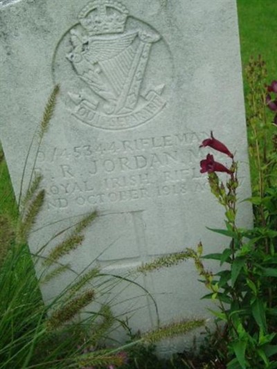 Rifleman B R Jordan on Sysoon