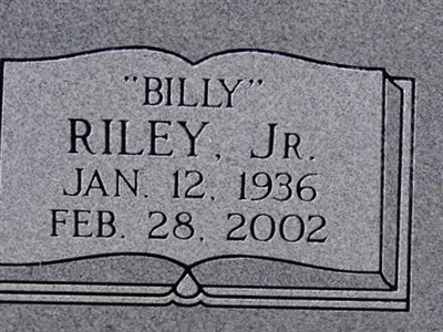 Riley "Billy" Zanders, Jr on Sysoon