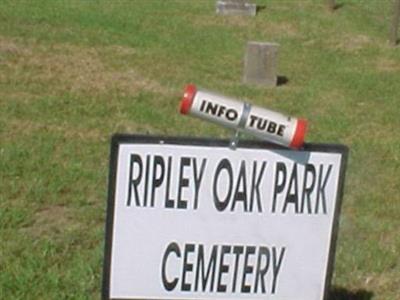 Ripley Oak Park Cemetery on Sysoon