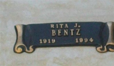 Rita J Bentz on Sysoon