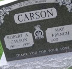 Robert A Carson on Sysoon