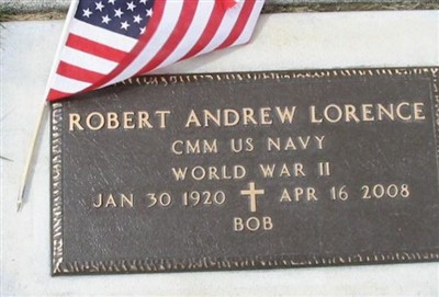 Robert Andrew "Bob" Lorence on Sysoon