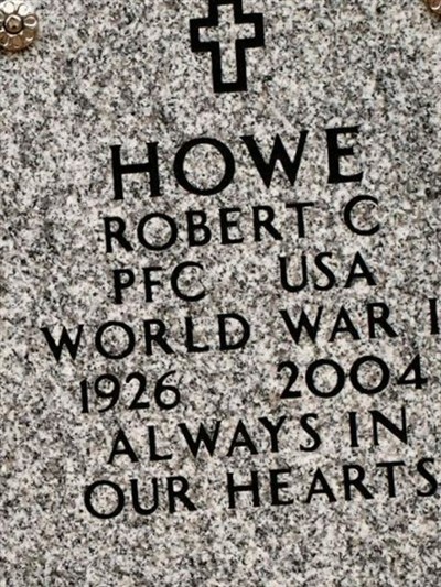 Robert C Howe on Sysoon