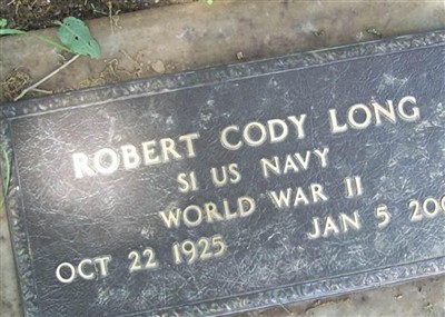 Robert Cody Long on Sysoon