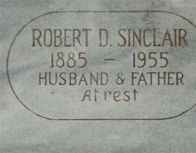 Robert D Sinclair on Sysoon
