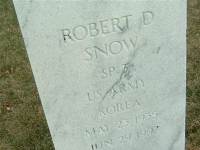 Robert D Snow on Sysoon