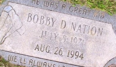 Robert Dewayne "Bobby" Nation on Sysoon
