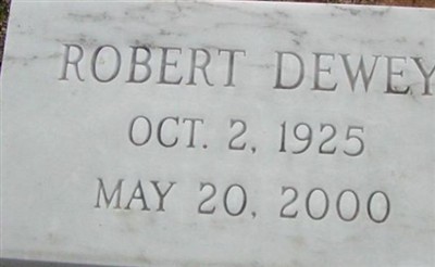 Robert Dewey Patterson on Sysoon