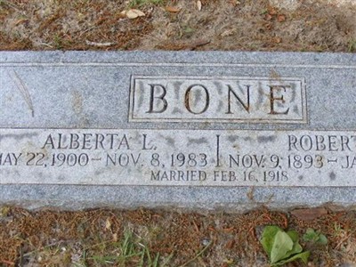 Robert Dozier Bone on Sysoon