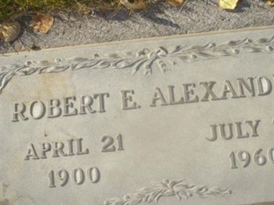 Robert E Alexander on Sysoon