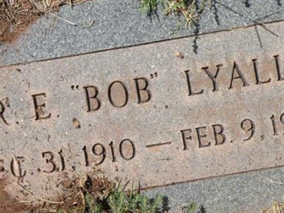 Robert E. "Bob" Lyall on Sysoon