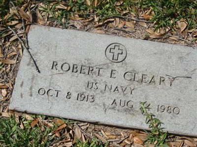 Robert E. Cleary on Sysoon