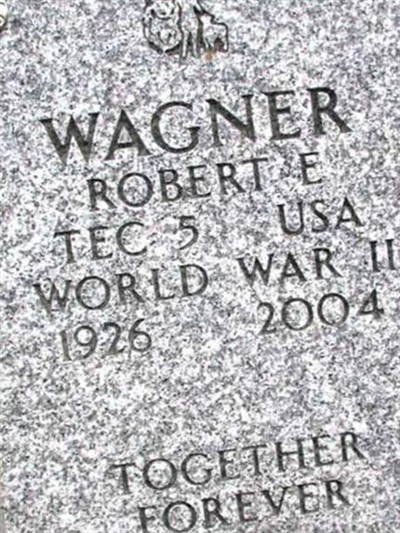 Robert E Wagner on Sysoon
