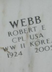 Robert E. Webb on Sysoon