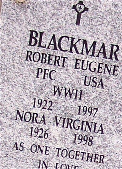 Robert Eugene Blackmar on Sysoon