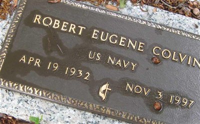 Robert Eugene Colvin on Sysoon