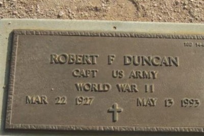 Robert F Duncan on Sysoon