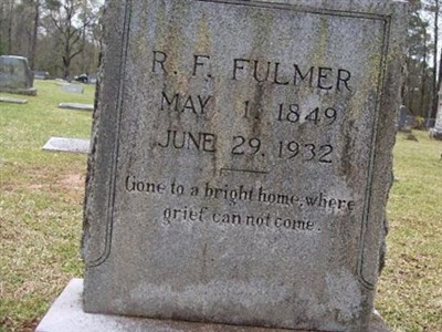 Robert Frank Fulmer on Sysoon