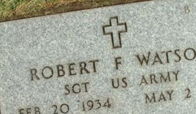 Robert Fred Watson on Sysoon