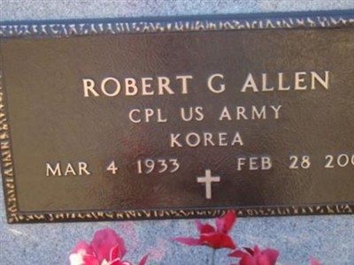 Robert G. Allen on Sysoon