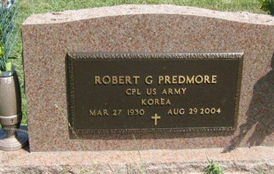 Corp Robert G. Predmore on Sysoon