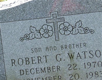 Robert G Watson on Sysoon