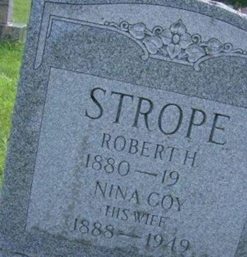 Robert H. Strope on Sysoon