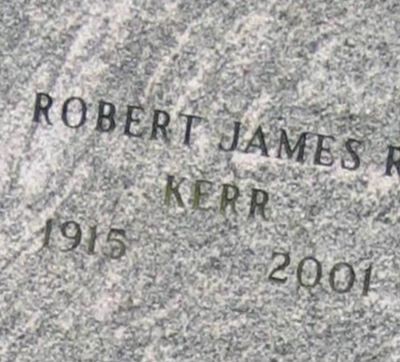 Robert James R. Kerr on Sysoon