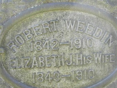 Robert Joseph Weedin on Sysoon
