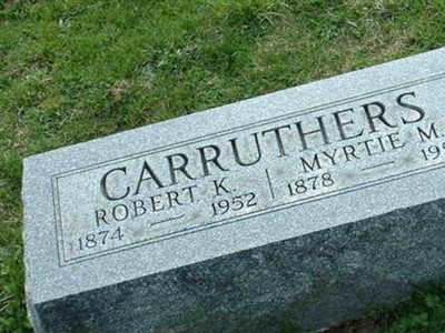 Robert K Carruthers on Sysoon