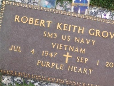 Robert Keith Grover on Sysoon