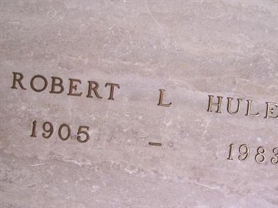 Robert L Hulett on Sysoon