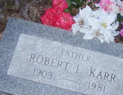 Robert L. Karr on Sysoon