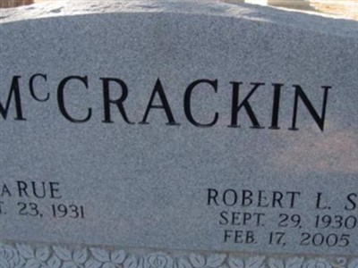 Robert L McCrackin, Sr on Sysoon