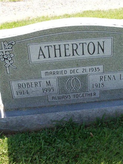 Robert M Atherton on Sysoon
