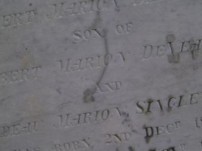 Robert Marion Deveau Singleton on Sysoon
