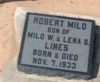 Robert Milo Lines on Sysoon