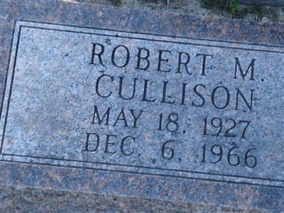 Robert Murrell "Bobby" Cullison, Sr on Sysoon