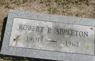 Robert P. Appleton on Sysoon