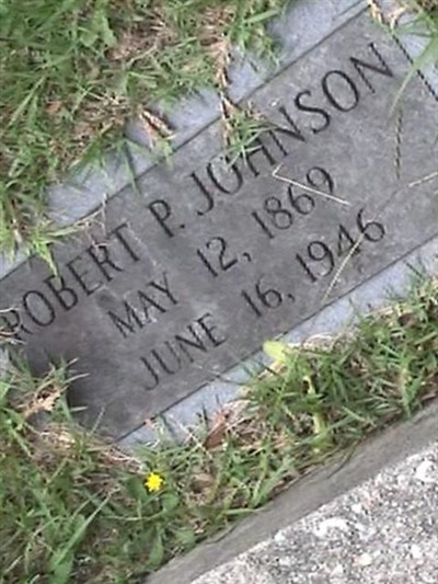 Robert Pearly Johnson on Sysoon