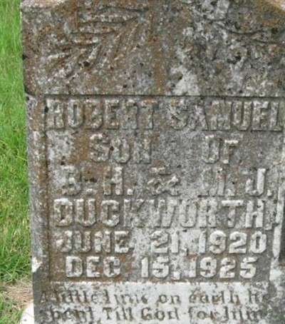 Robert Samuel Duckworth on Sysoon