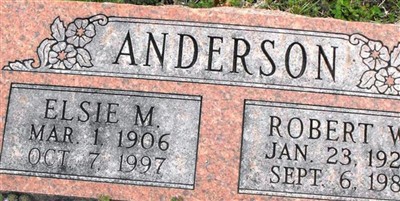 Robert W Anderson on Sysoon