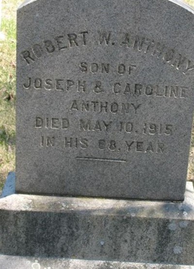 Robert W Anthony, Find a grave on Sysoon Robert W Anthony on Sysoon