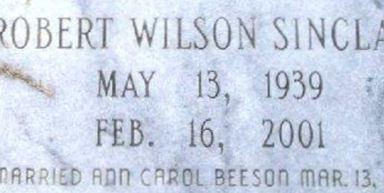 Robert Wilson Sinclair on Sysoon