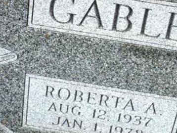 Roberta A. Gable on Sysoon